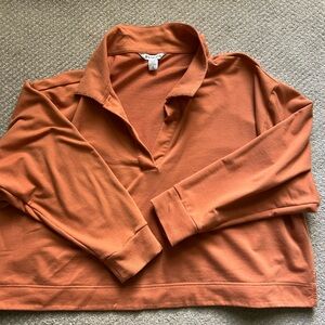 XL Athleta Long Sleeve Collared Shirt